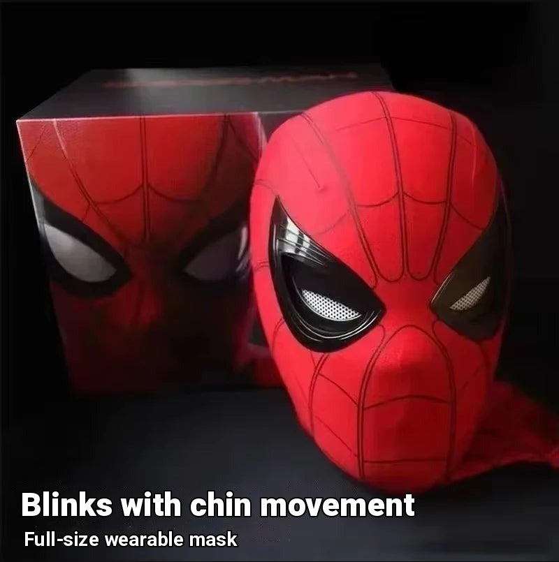 Spider-Man Mask with Moving Eyes